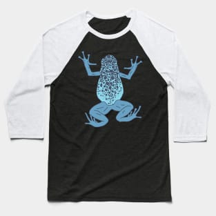 Poison Dart Frog - Blue Exotic Animal - Rain Forest Baseball T-Shirt